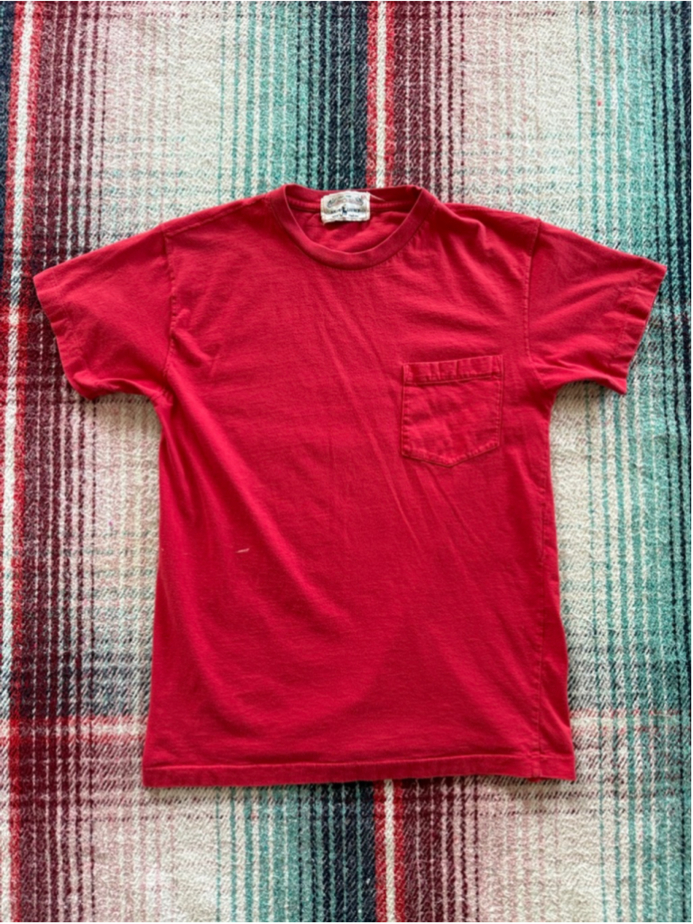 Vintage Ralph Lauren Red Short Sleeve Tee M